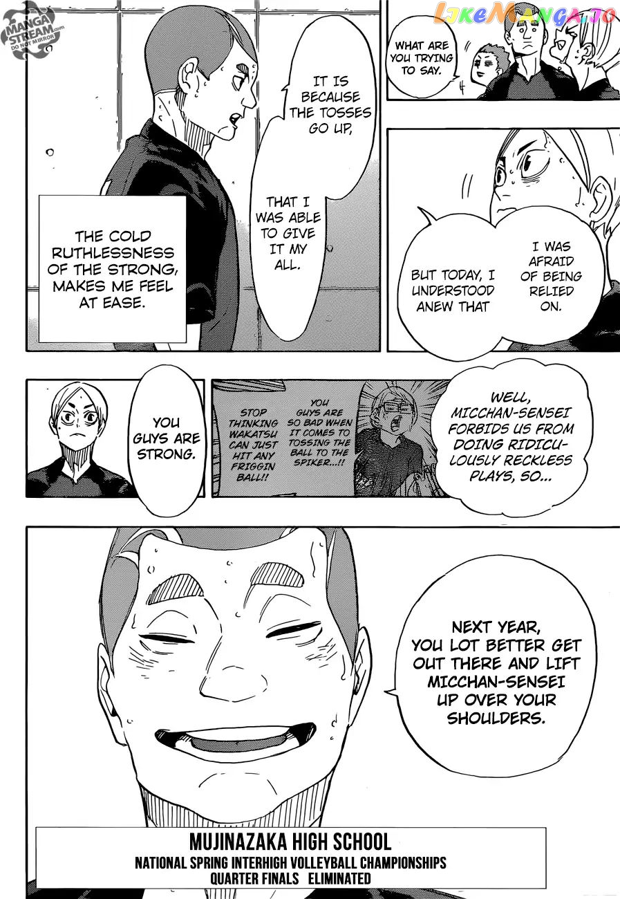 Haikyuu!!, Chapter 337 image 12
